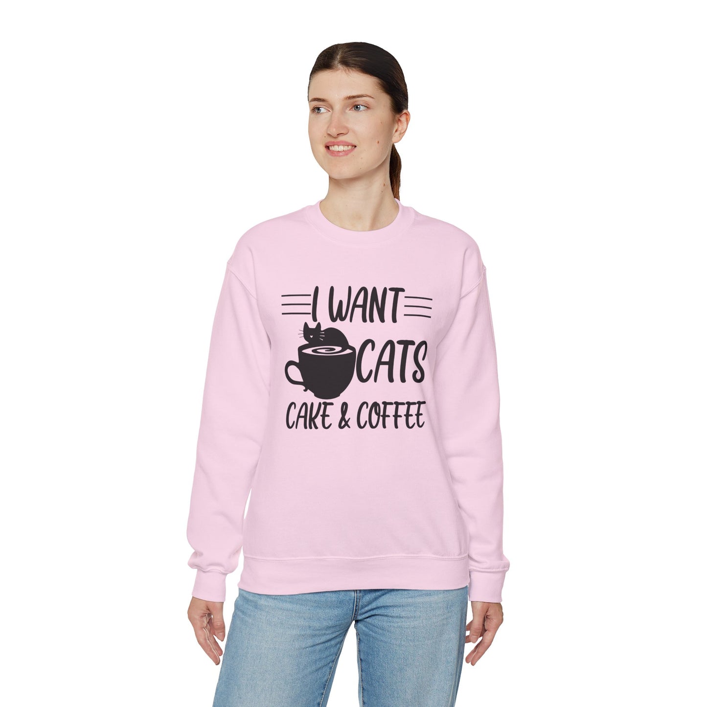 Cats Cake & C☕ffee Sweatshirt