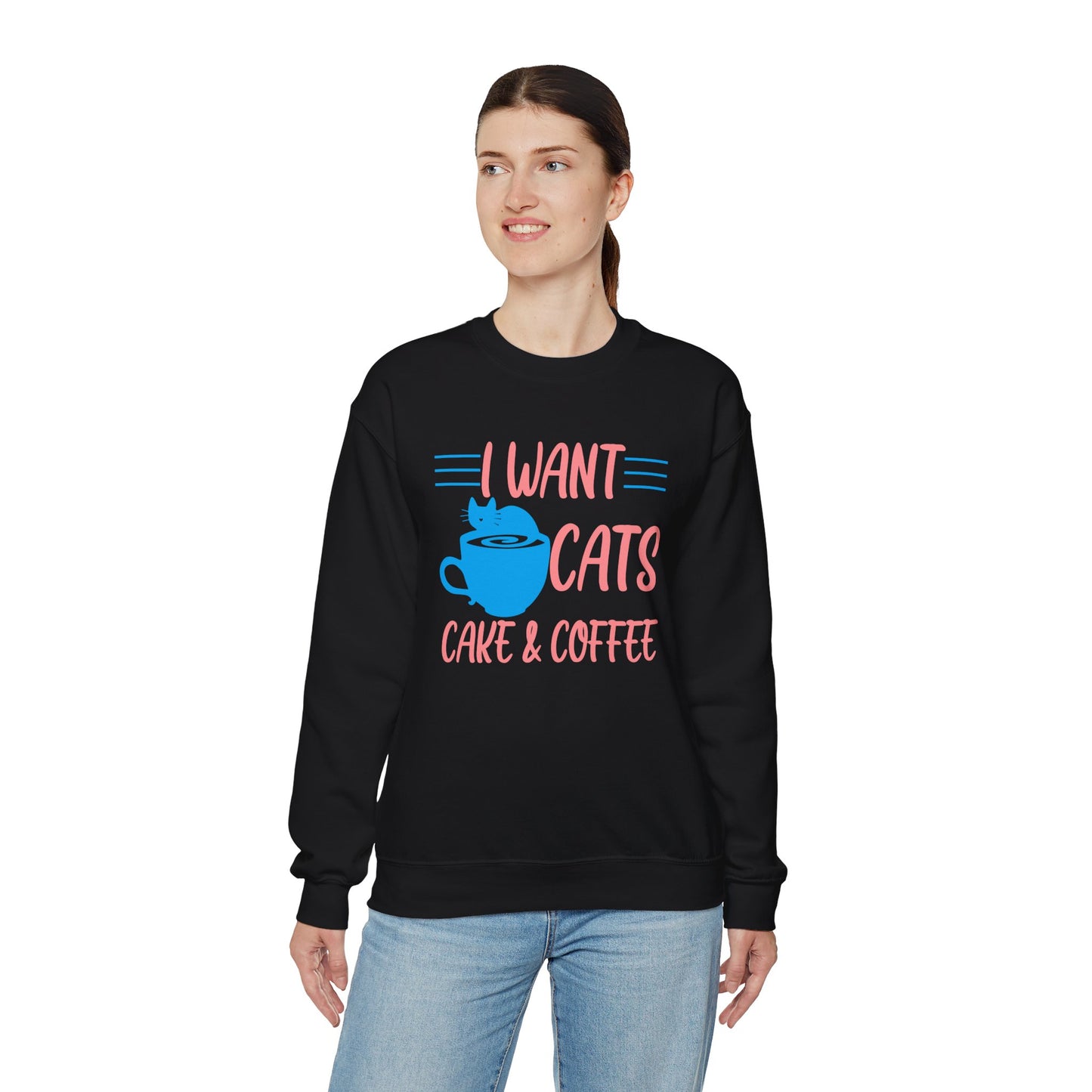 Cats Cake & C☕ffee Sweatshirt