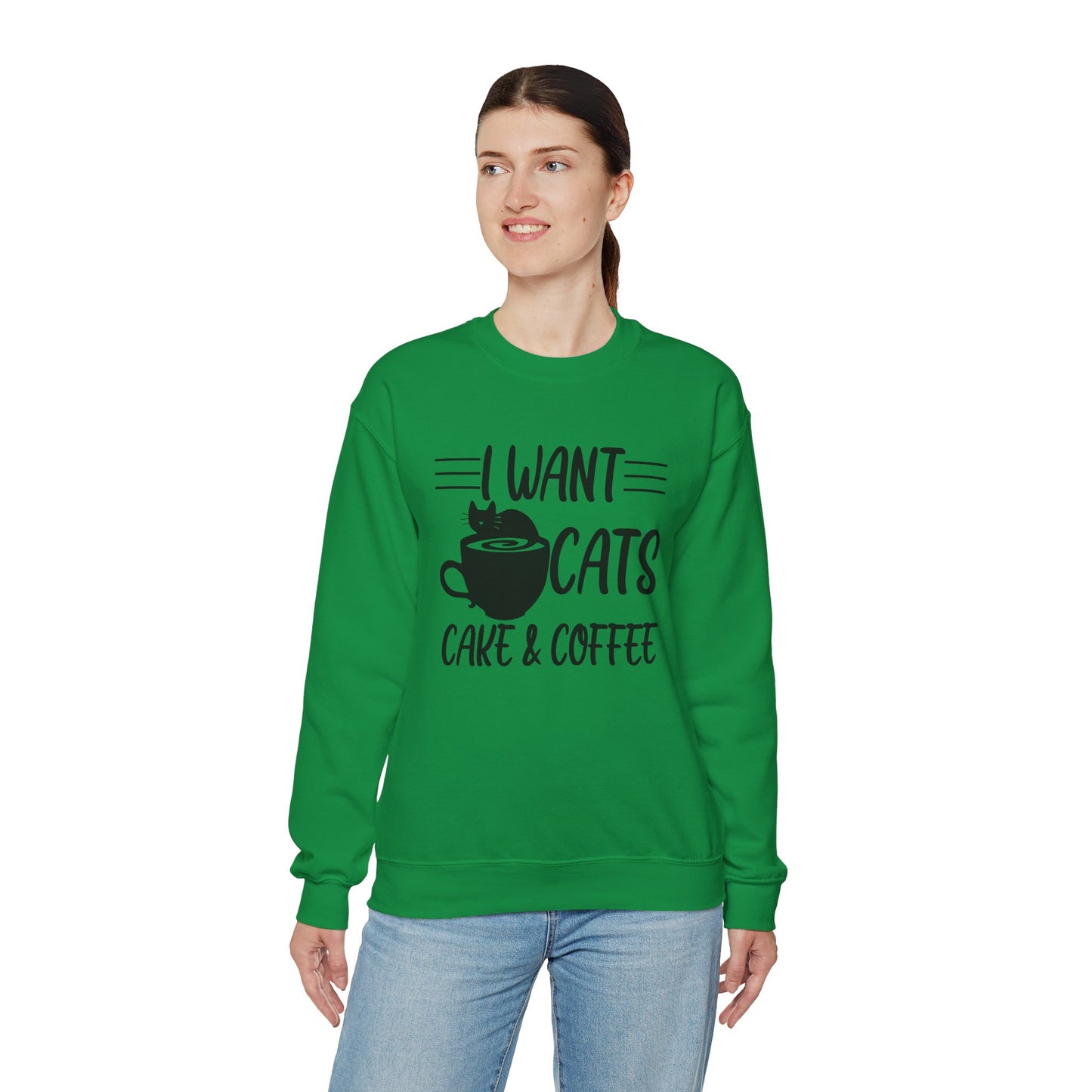 Cats Cake & C☕ffee Sweatshirt