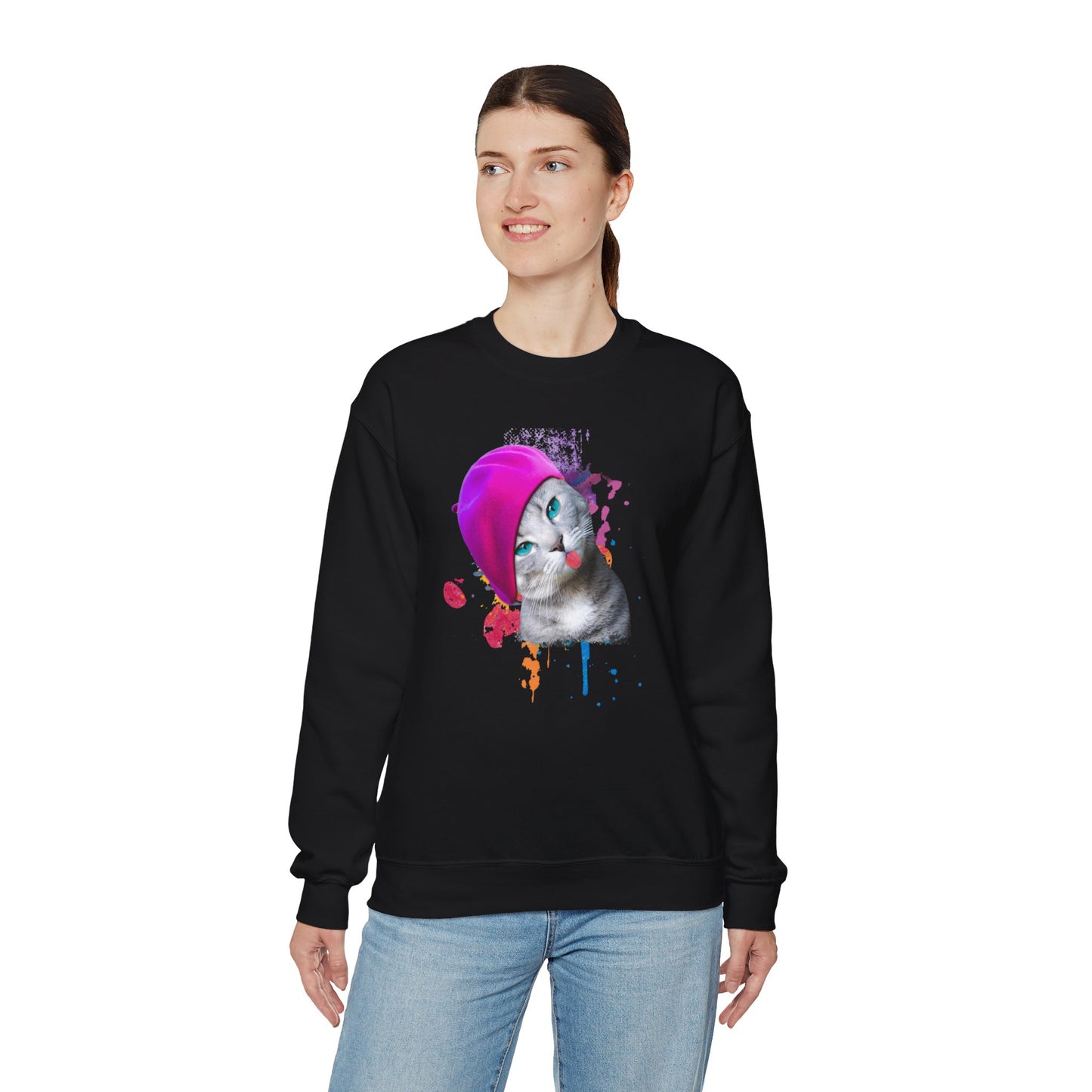 Beret Girl Sweatshirt