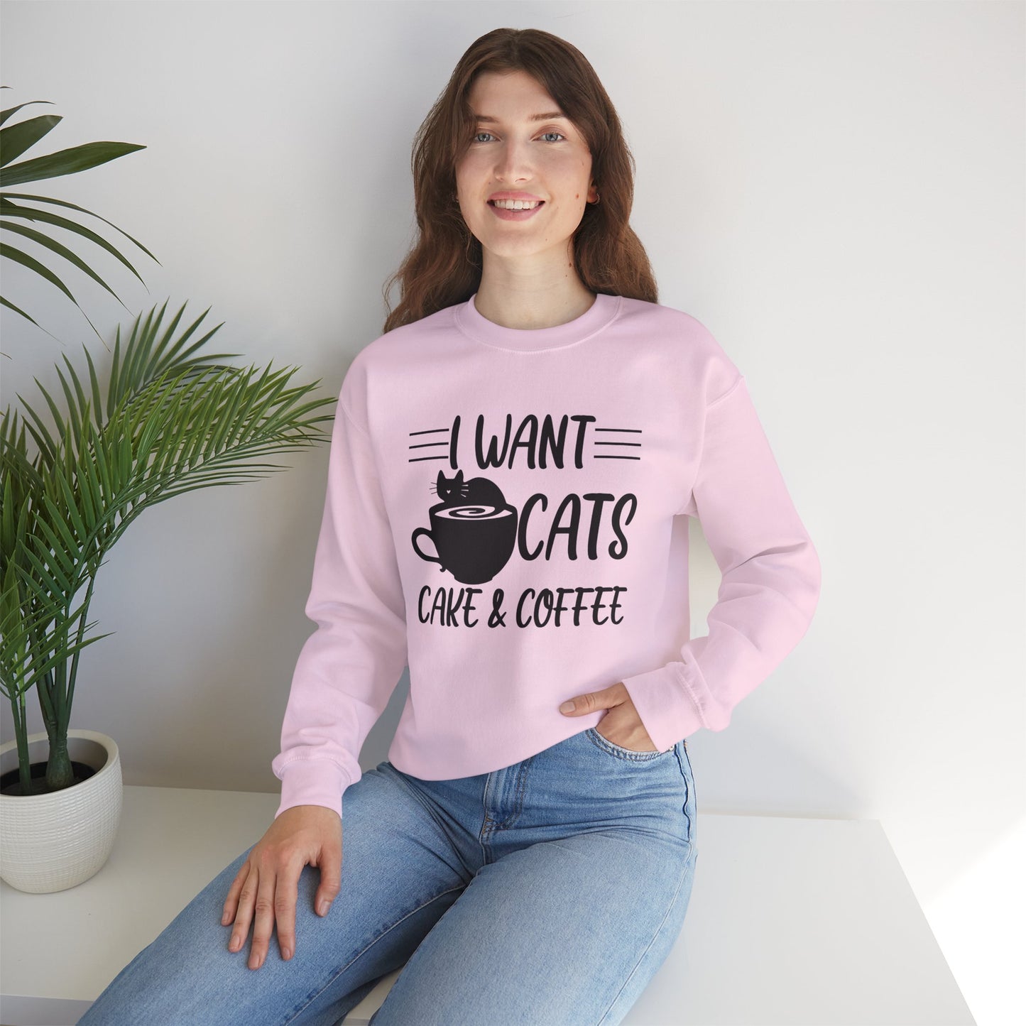 Cats Cake & C☕ffee Sweatshirt