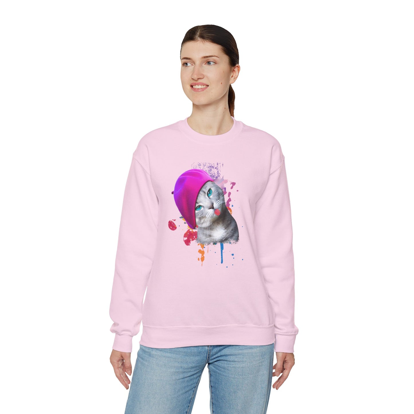 Beret Girl Sweatshirt