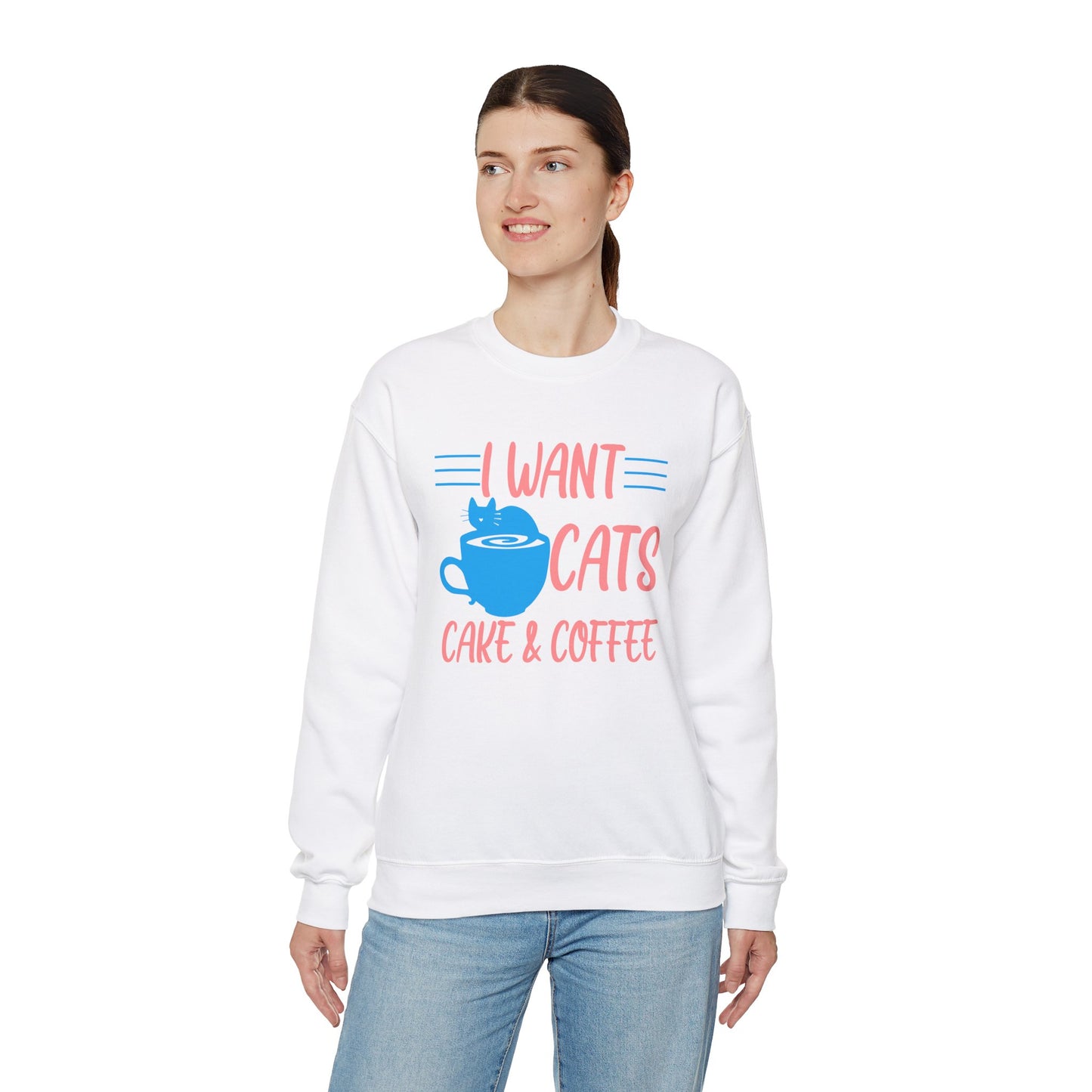 Cats Cake & C☕ffee Sweatshirt