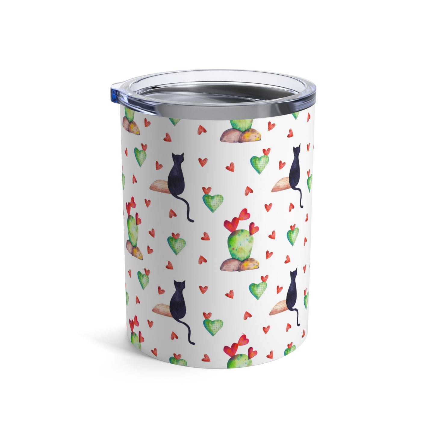 Alone Time Cat Themed Travel Tumbler 10oz