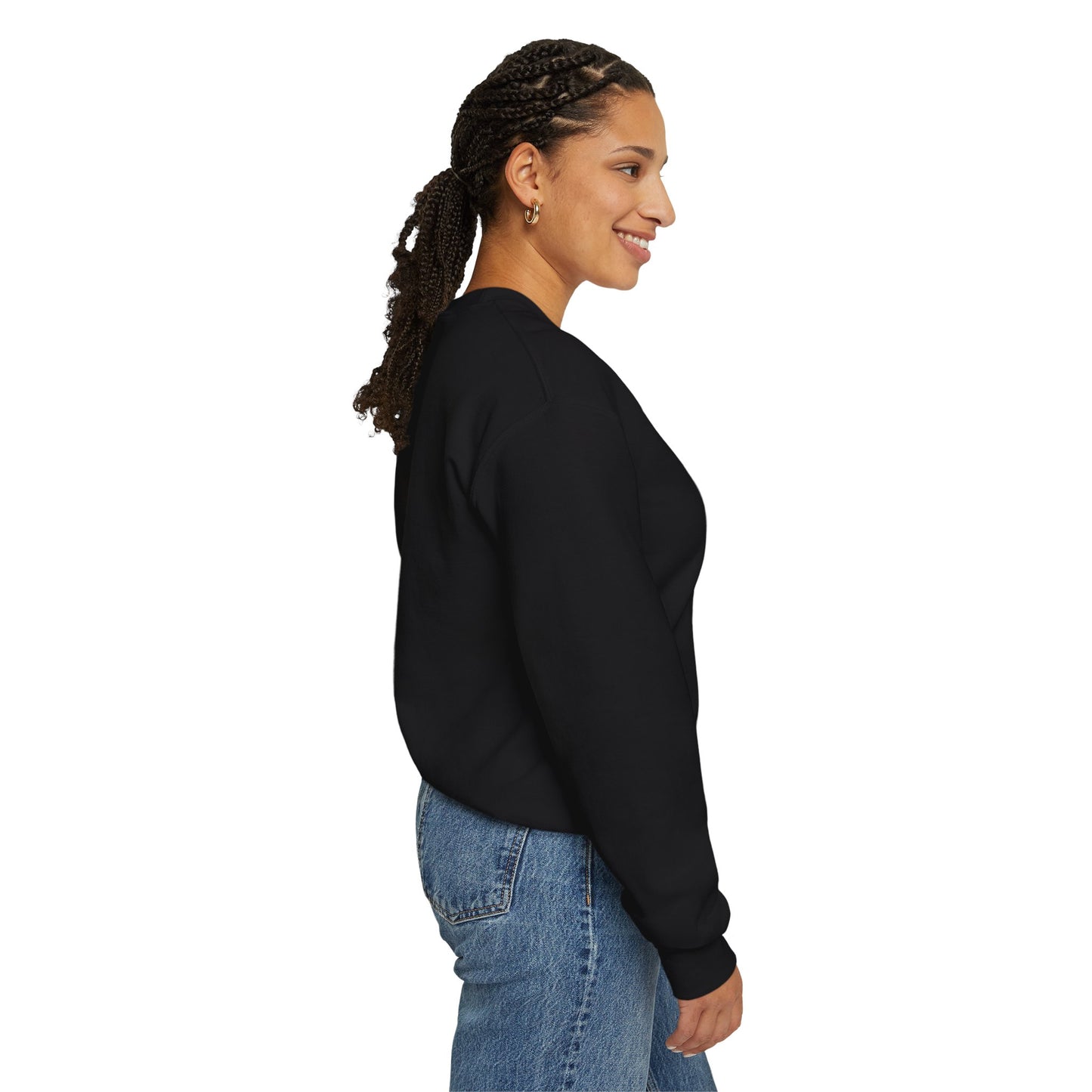 Black Feed My Cat Crewneck Sweater Unisex