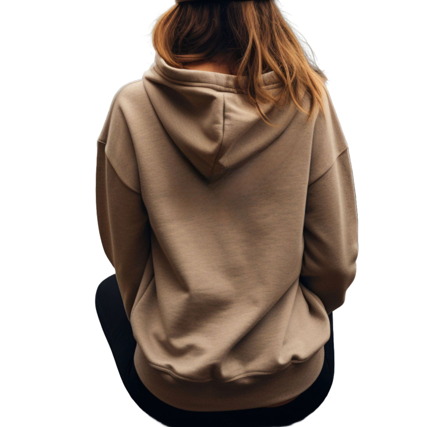 Sand Awesome Cat Themed Hooded Sweatshirt Unisex