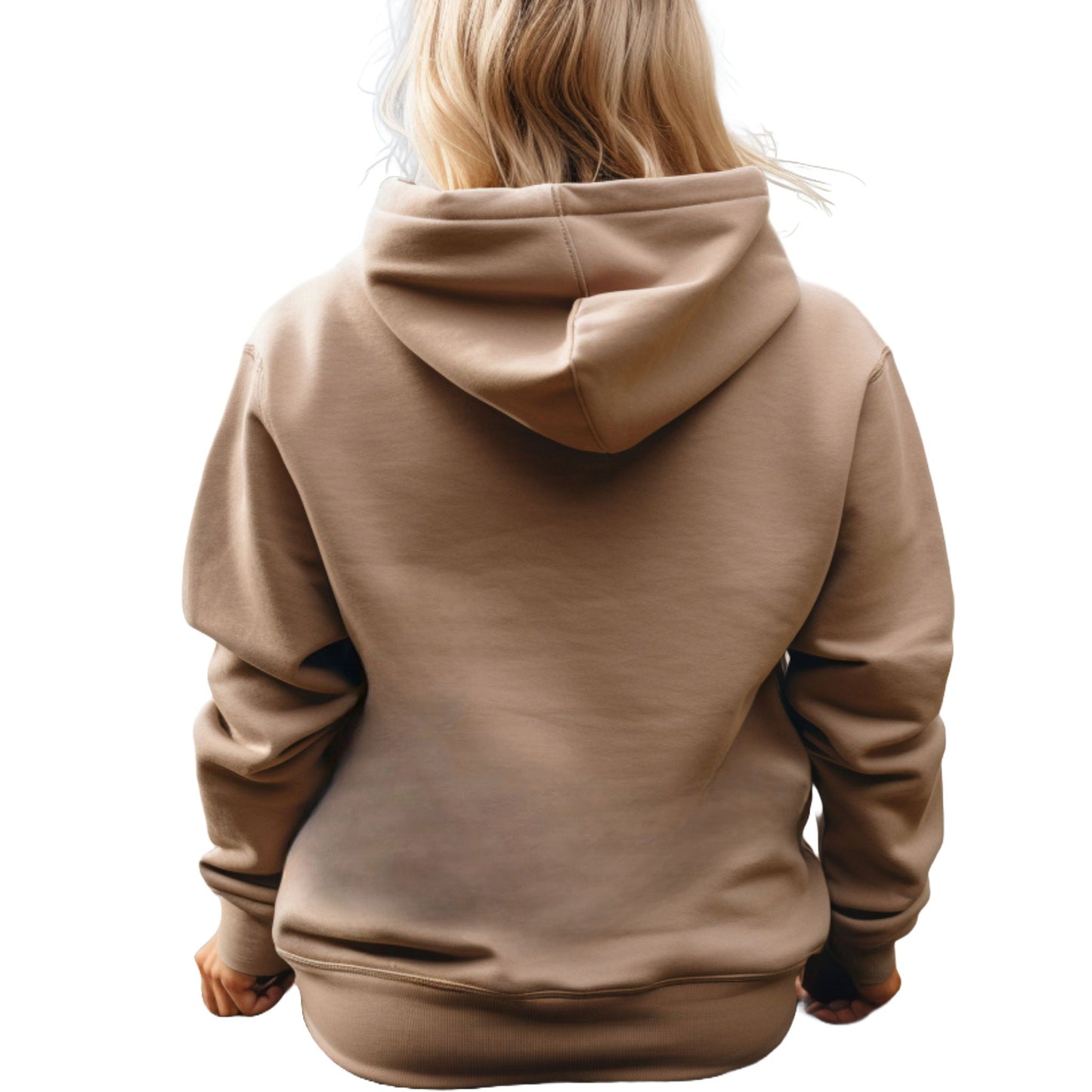 Sand Drinking Cat Hooded Sweatshirt Unisex