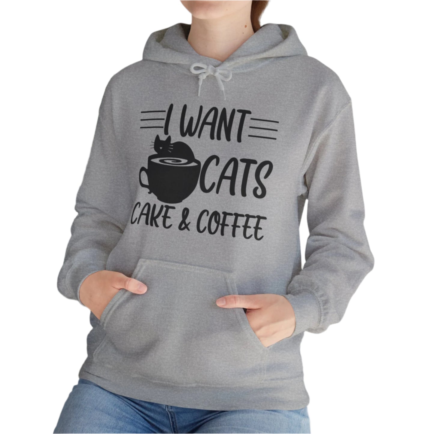 Oyster Cats Cake & Coffee Hooded Sweater Unisex