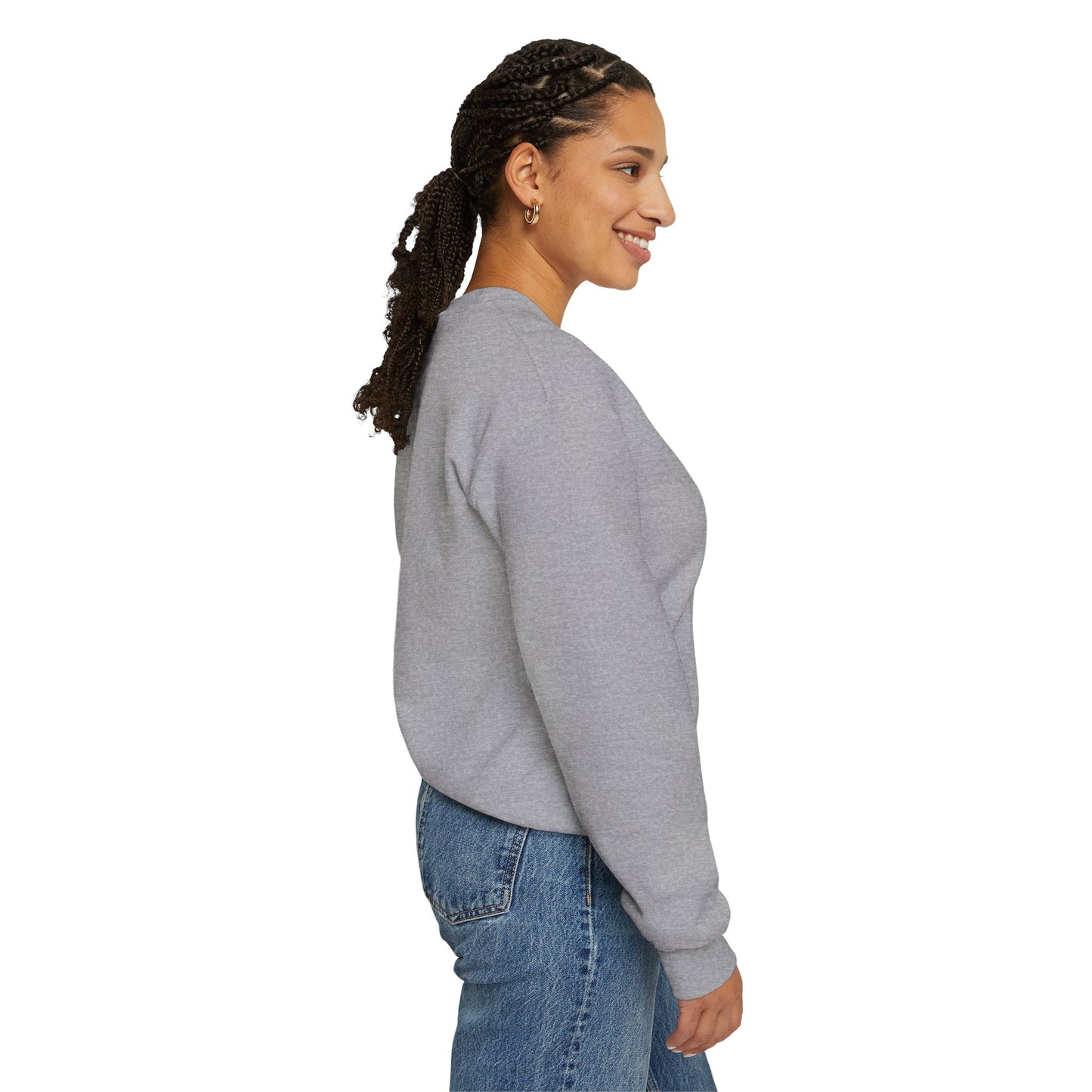 Oyster Maine Coon Cat Addict Crewneck Unisex Sweatshirt