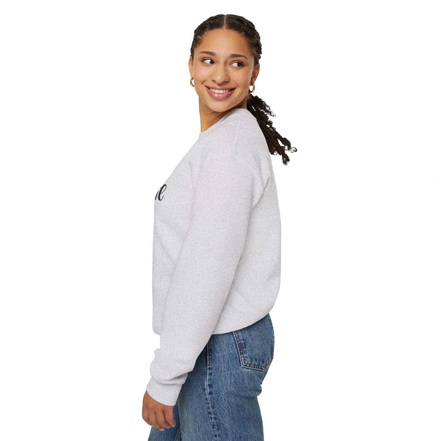 Ash My Cat Was Sitting On Me Unisex Crewneck Sweatshirt