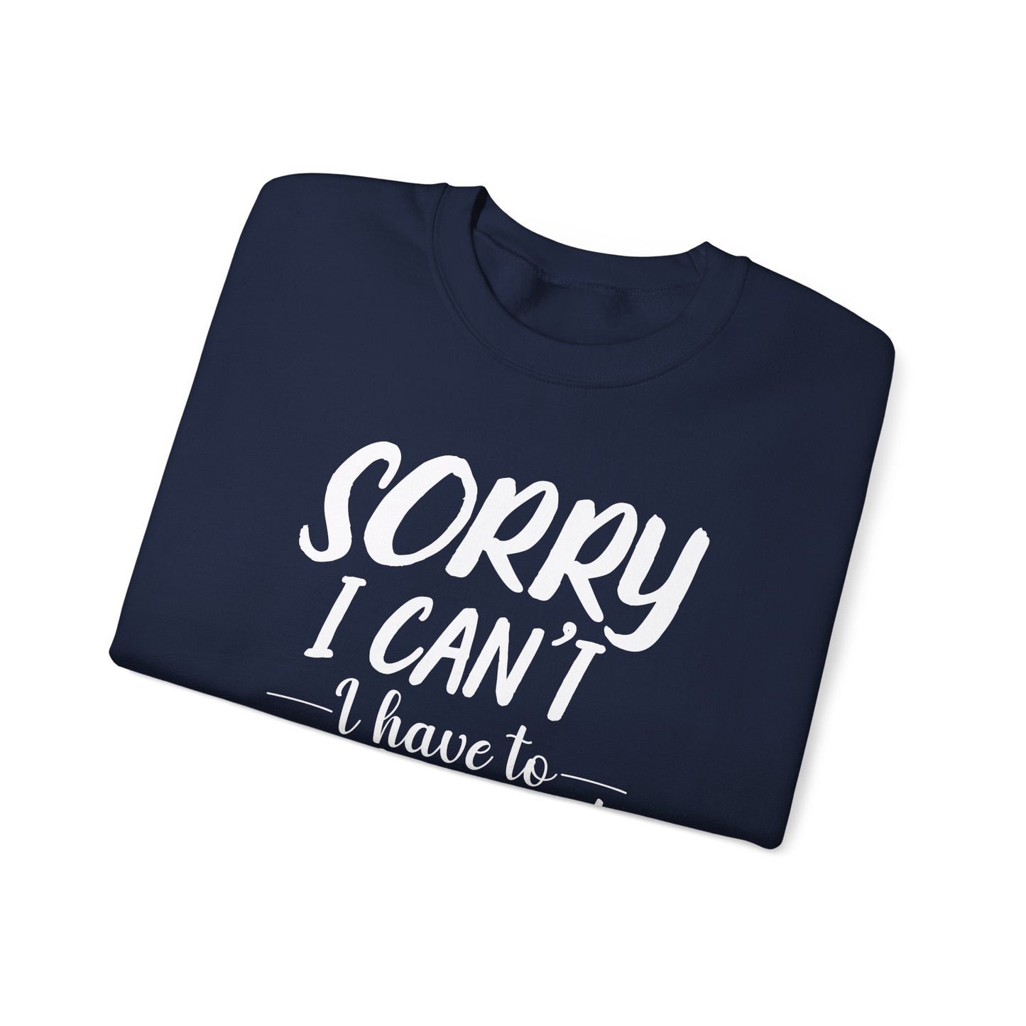 Navy Feed My Cat Crewneck Sweater Unisex