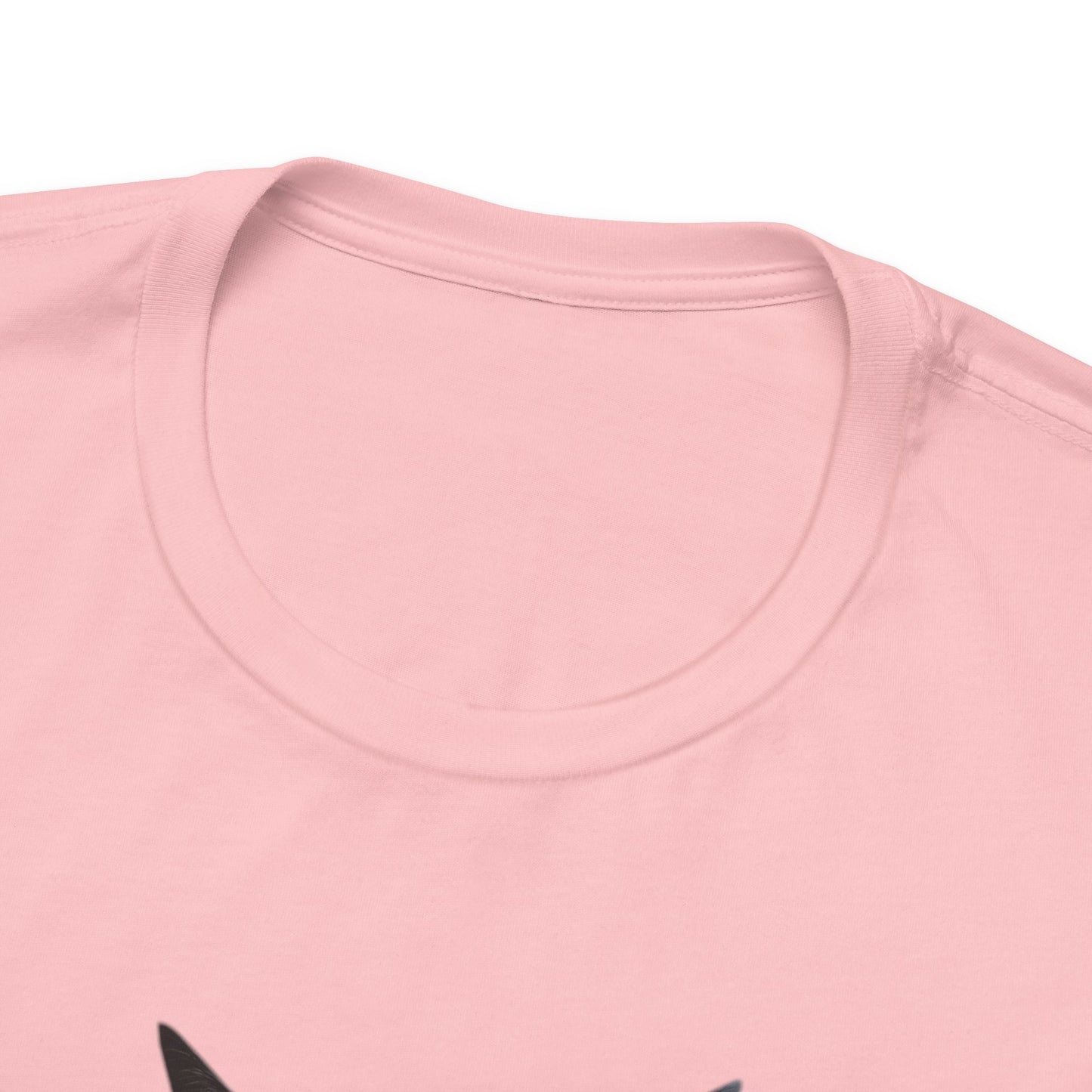 Pink Super Cat T-Shirt Unisex Crew Neck