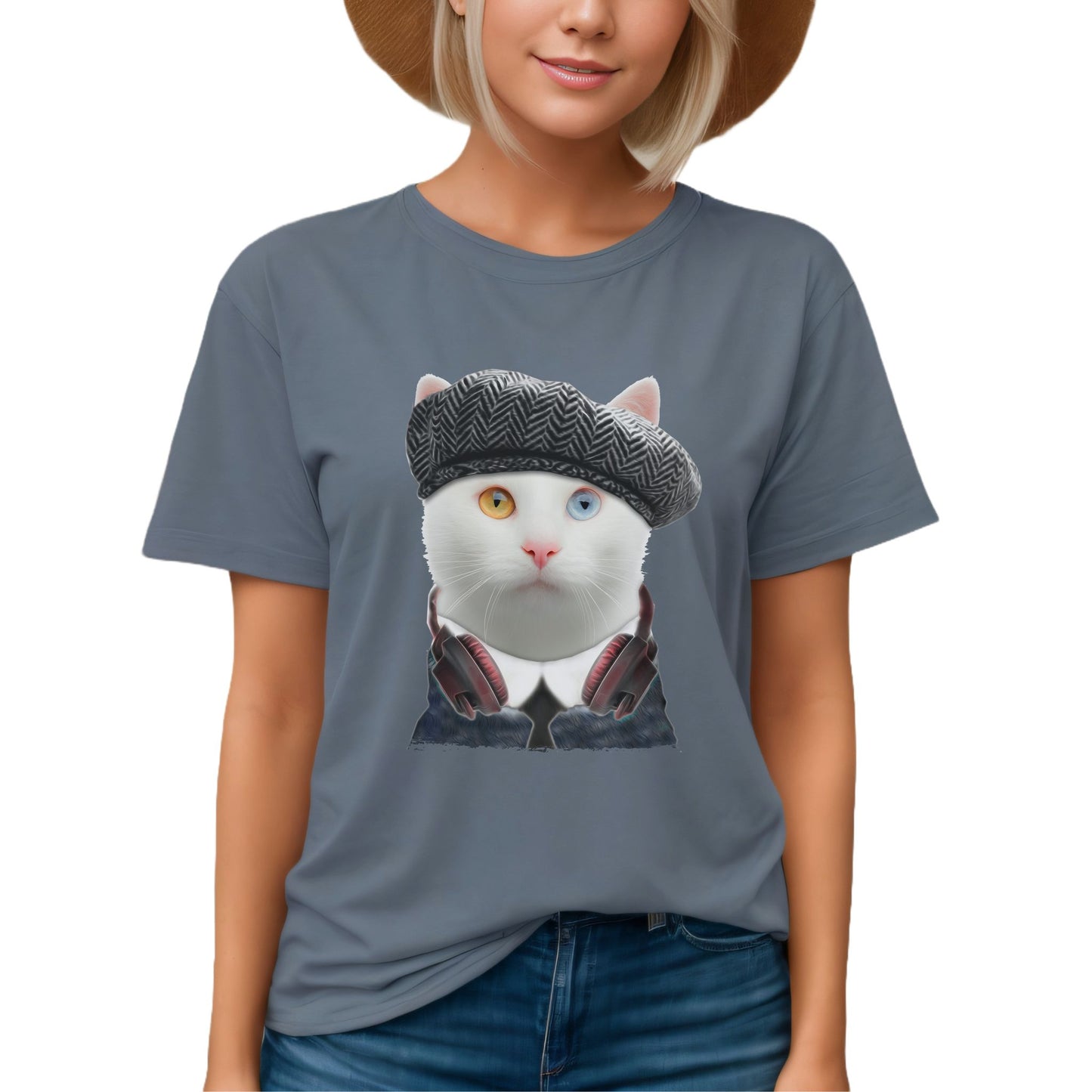 Headphones Crew Neck T-Shirt