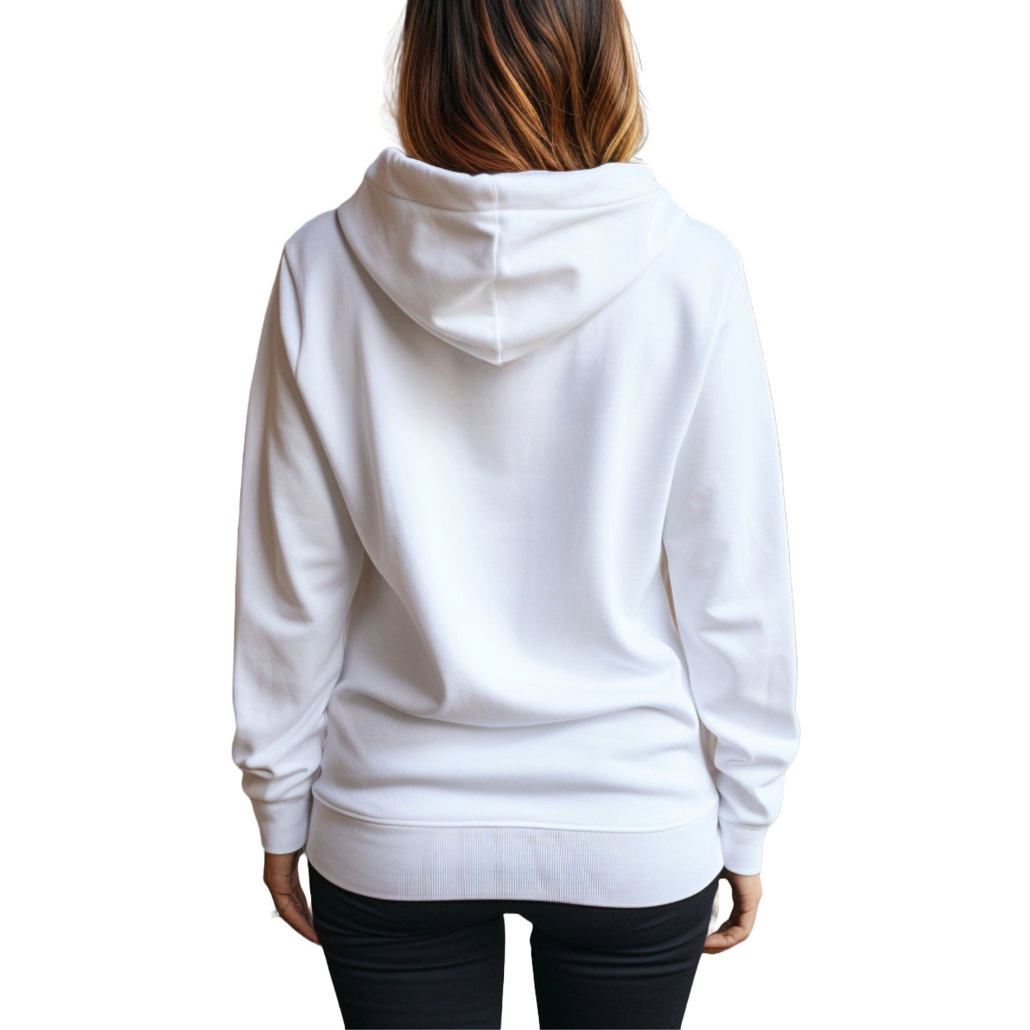 White Headphones Cat Themed Hooded Sweatshirt Unisex