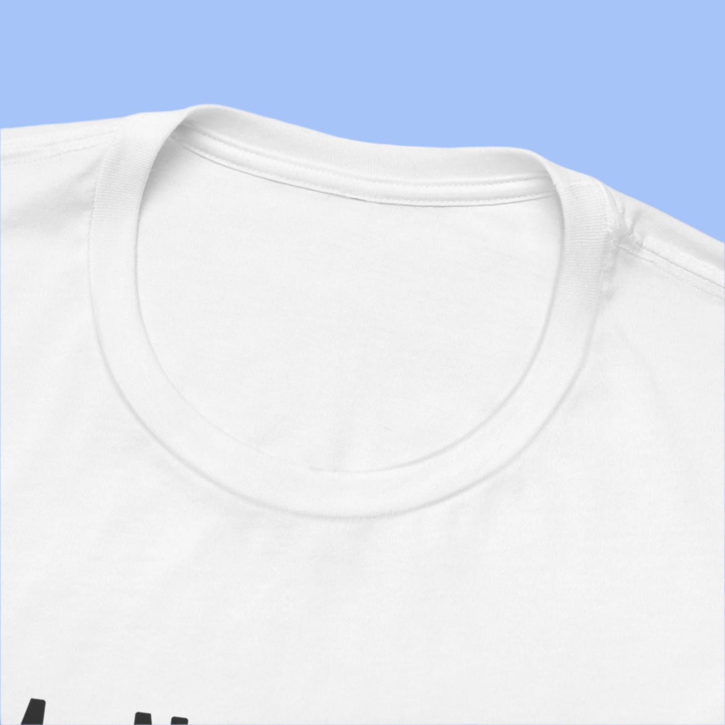 White Not Lazy T-Shirt Cat Theme Unisex Crew Neck