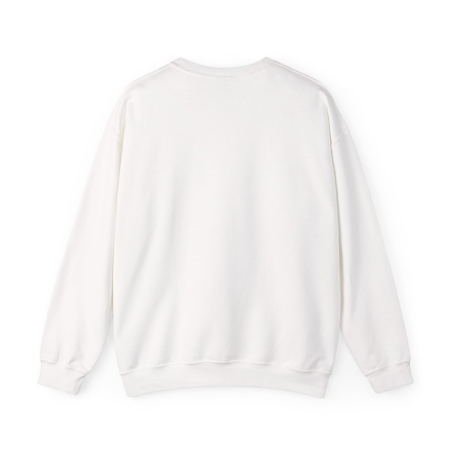 White Super Cat Crewneck Unisex Sweatshirt