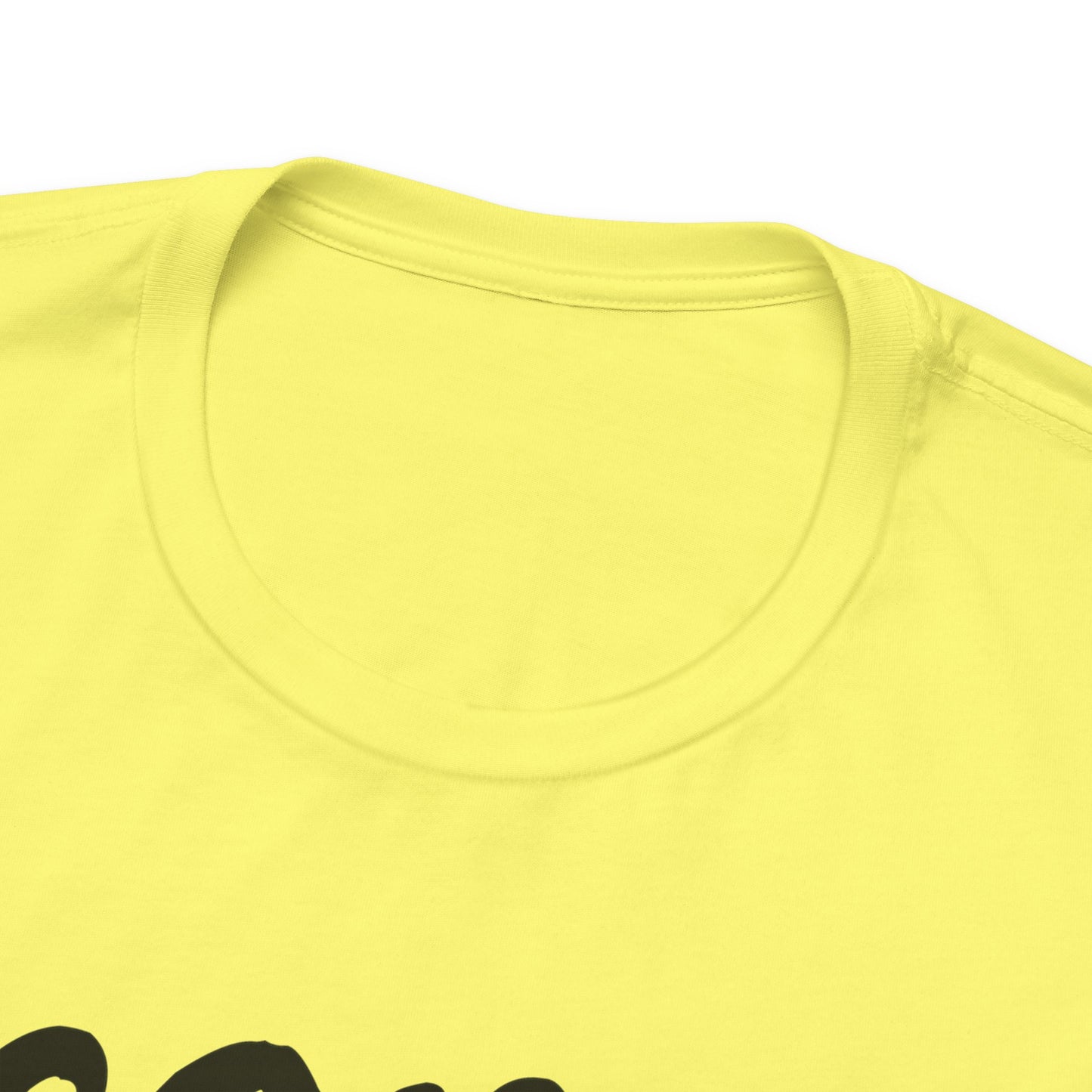 Yellow Feed My Cat T-Shirt Unisex Crew Neck