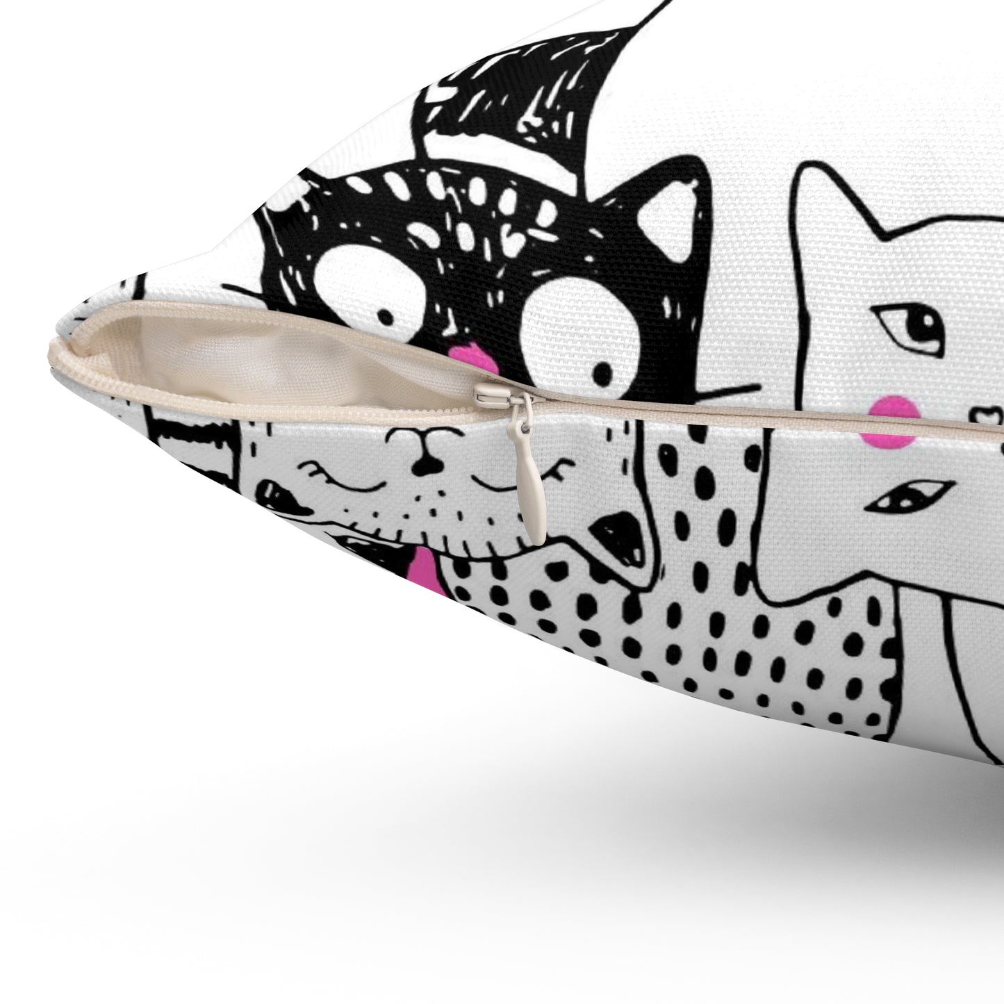 Cat Parade Pillow