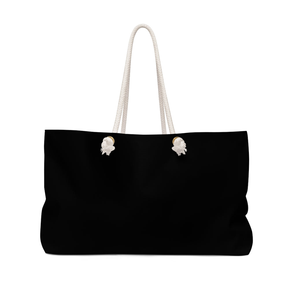 Working Hard To Keep My Cat In Style Weekender Bag (Black)