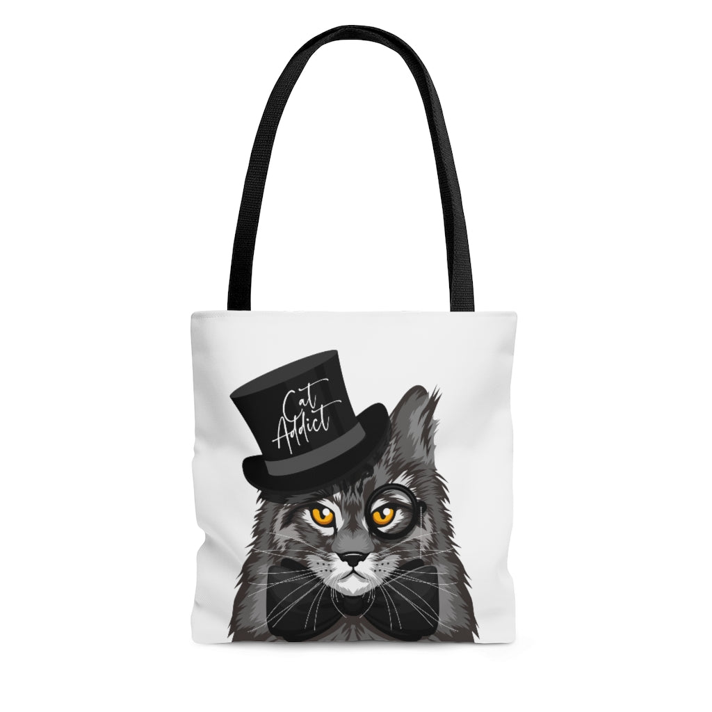 Cat Addict Tote Bag