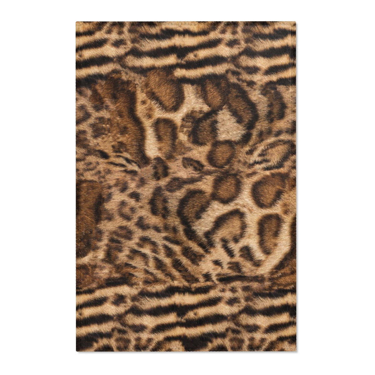 Brown Bengal Area Rug