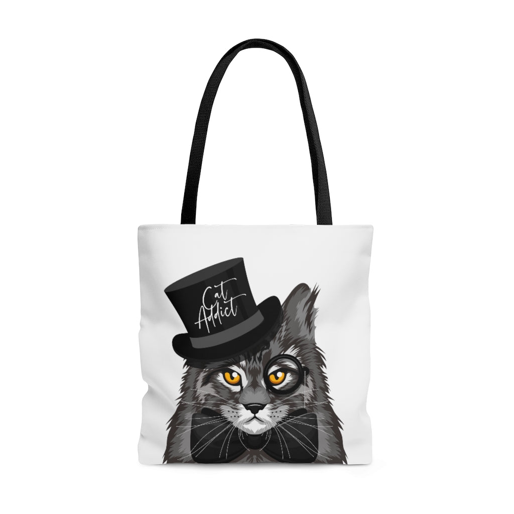 Cat Addict Tote Bag