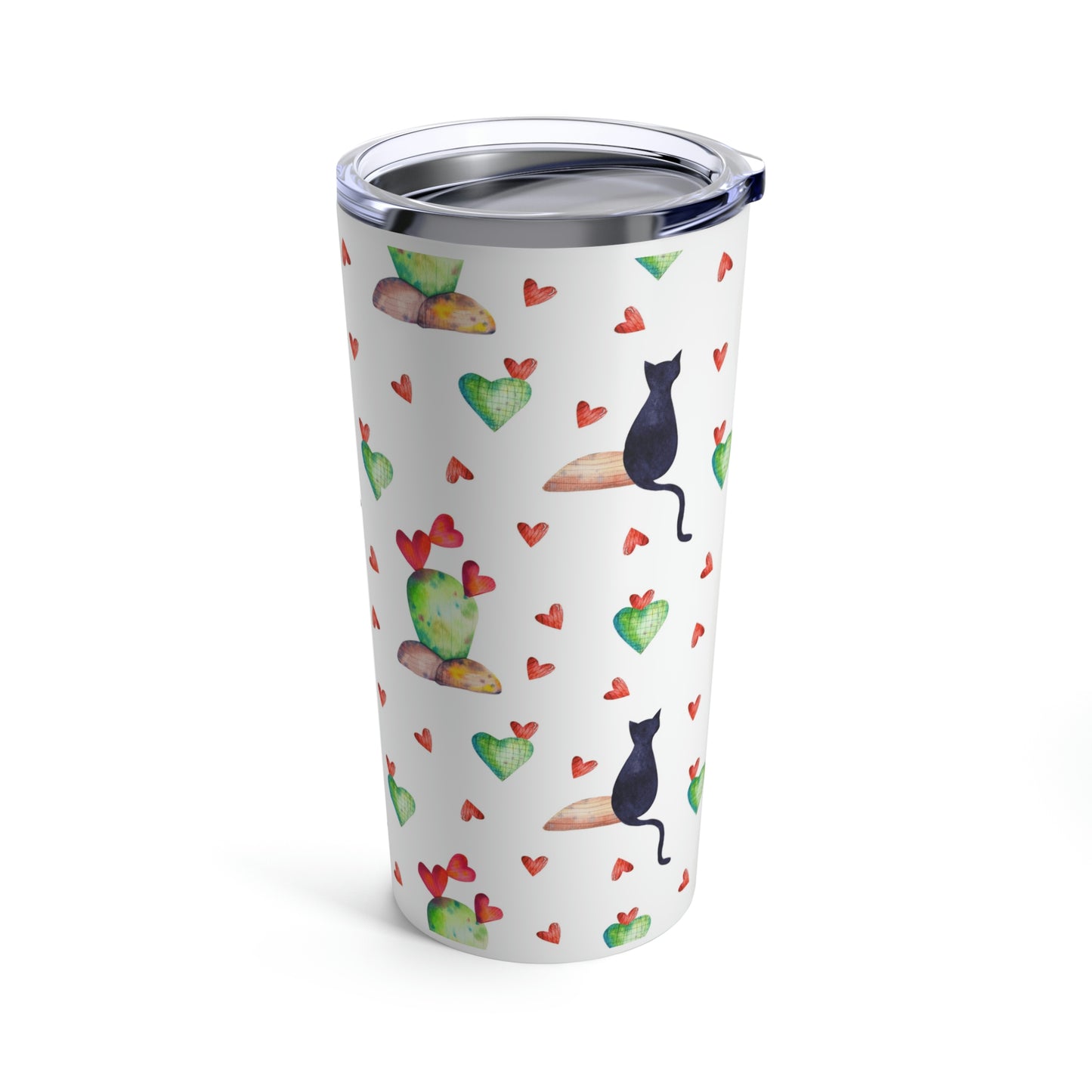 Alone Time Tumbler 20oz Cat Themed Travel Tumbler