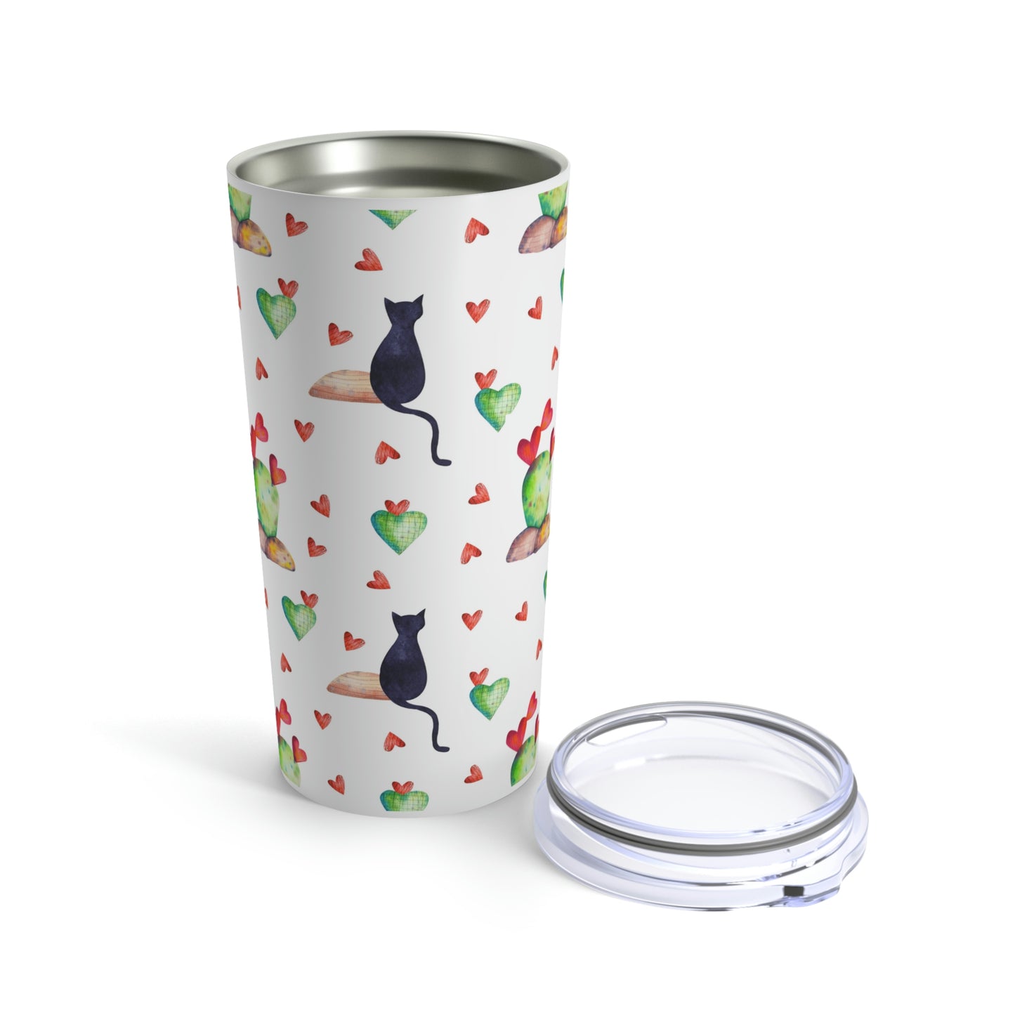 Alone Time Tumbler 20oz Cat Themed Travel Tumbler