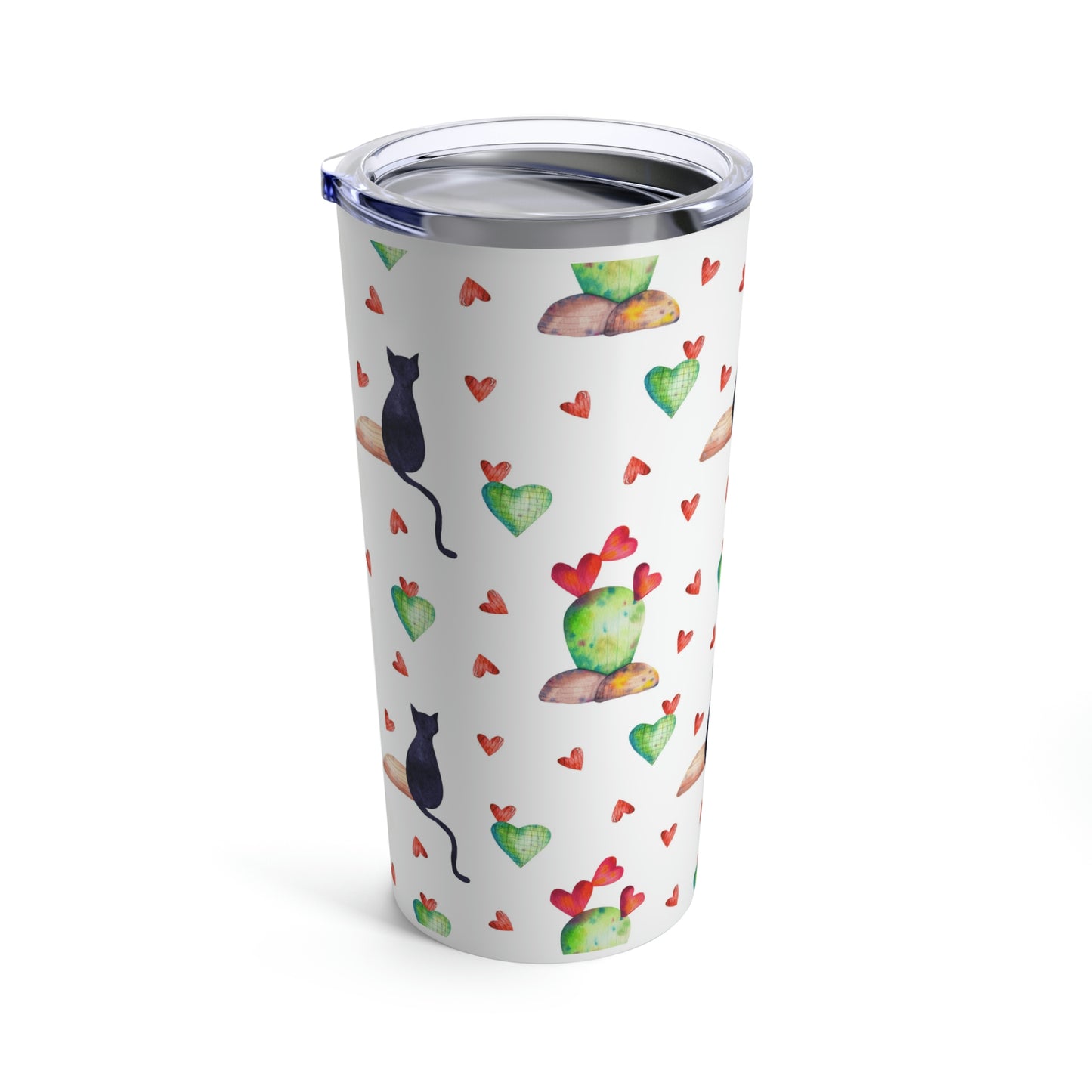 Alone Time Tumbler 20oz Cat Themed Travel Tumbler
