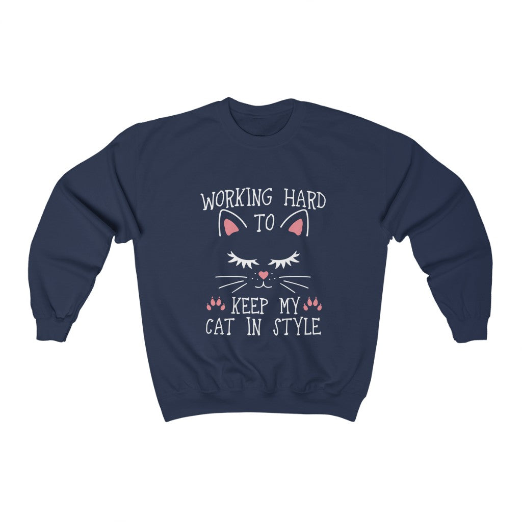 Working Hard Unisex Sweatshirt (18000)