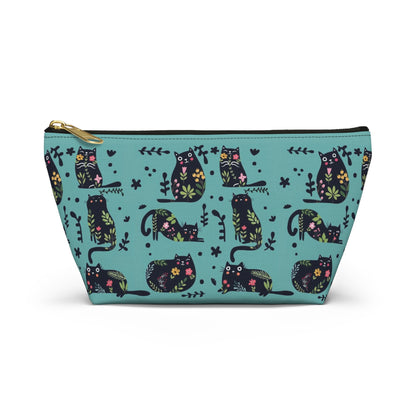 Abstract On Blue Accessory Bag