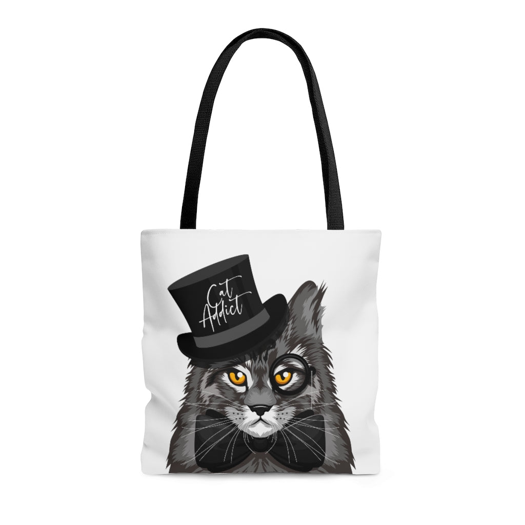 Cat Addict Tote Bag
