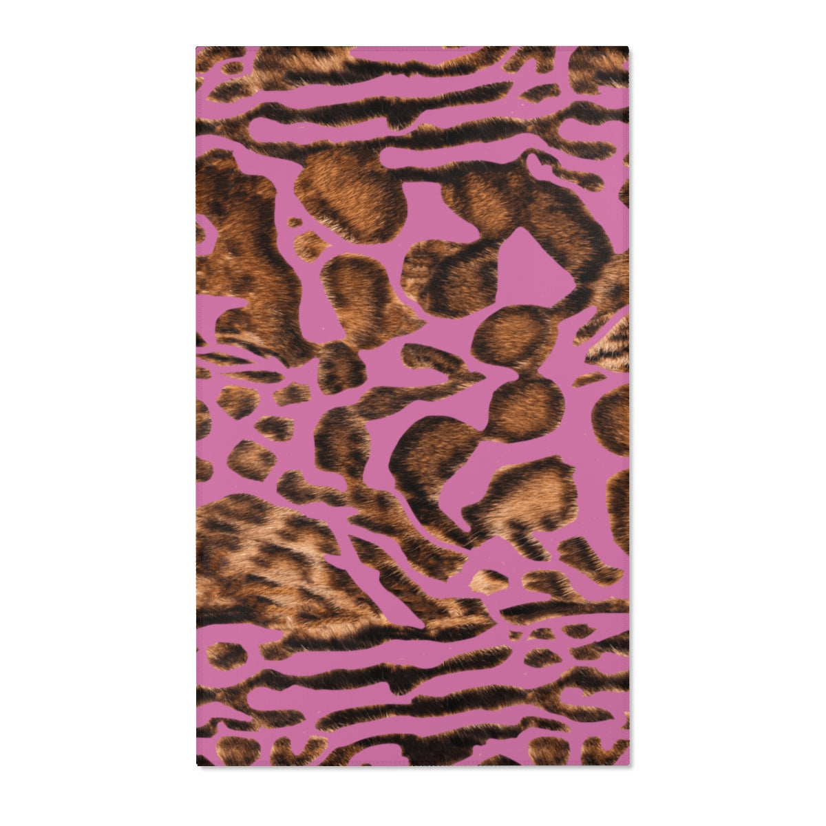 Pink Bengal Area Rug