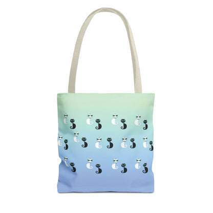 My Cat Was Sitting On Me Tote Bag