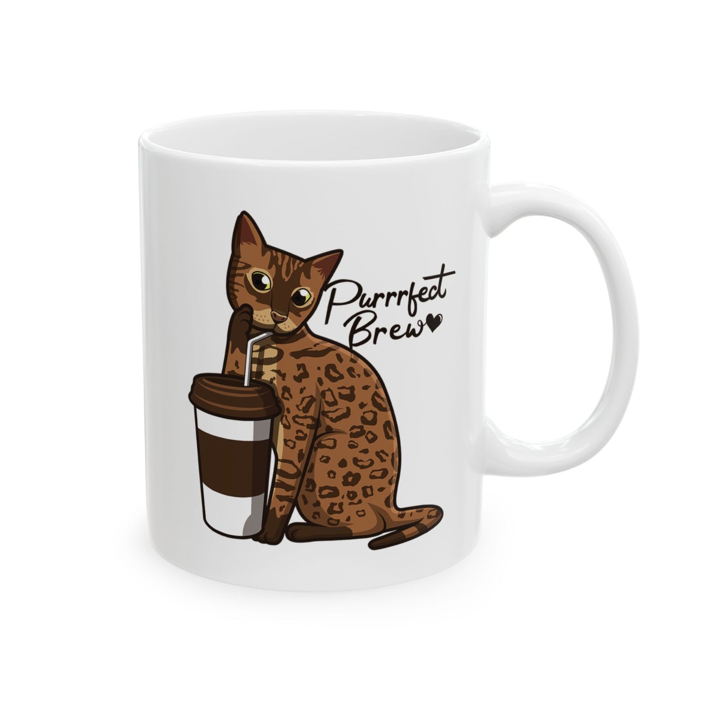 Purrfect Brew Mug (White)