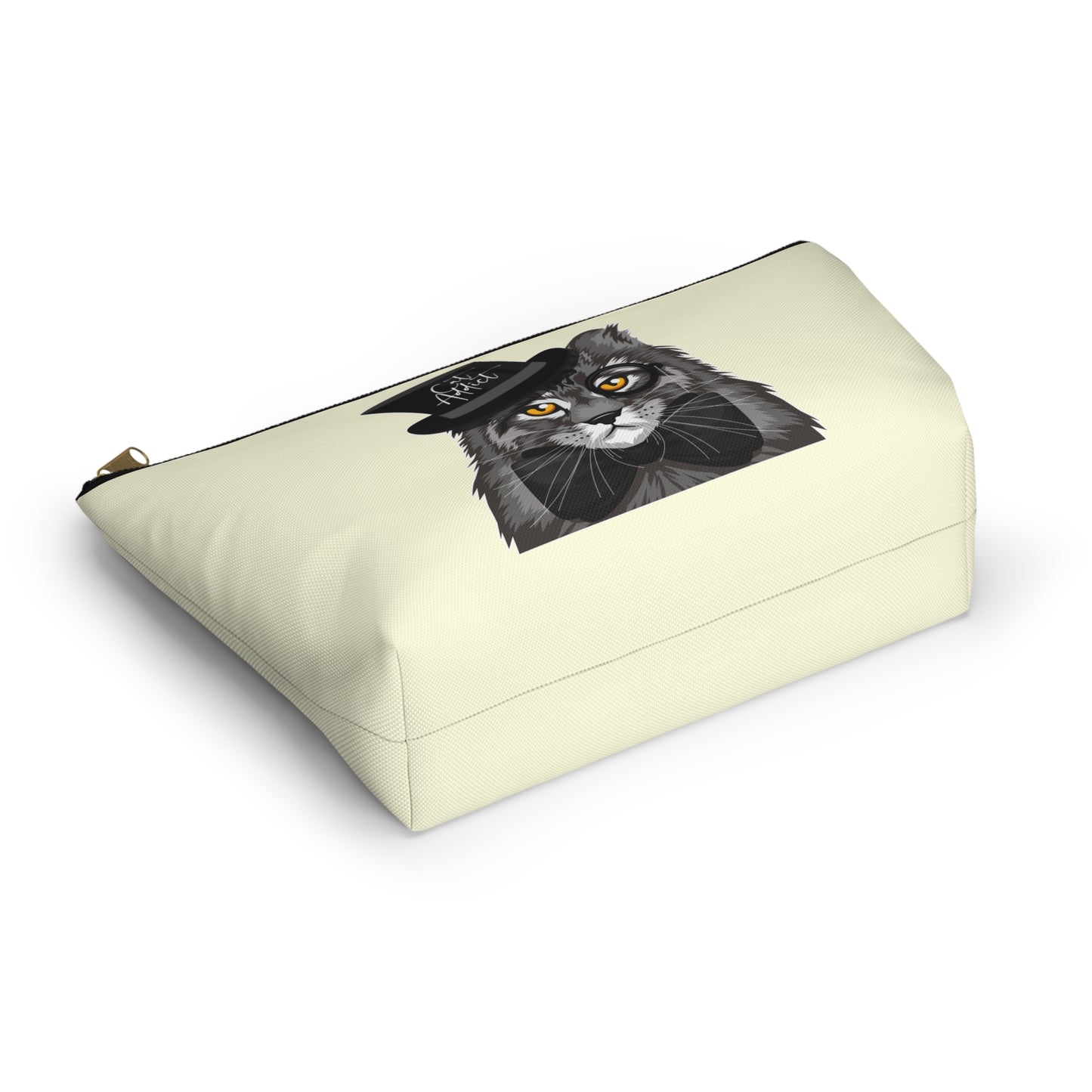 Cat Addict Accessory Bag (Cream)