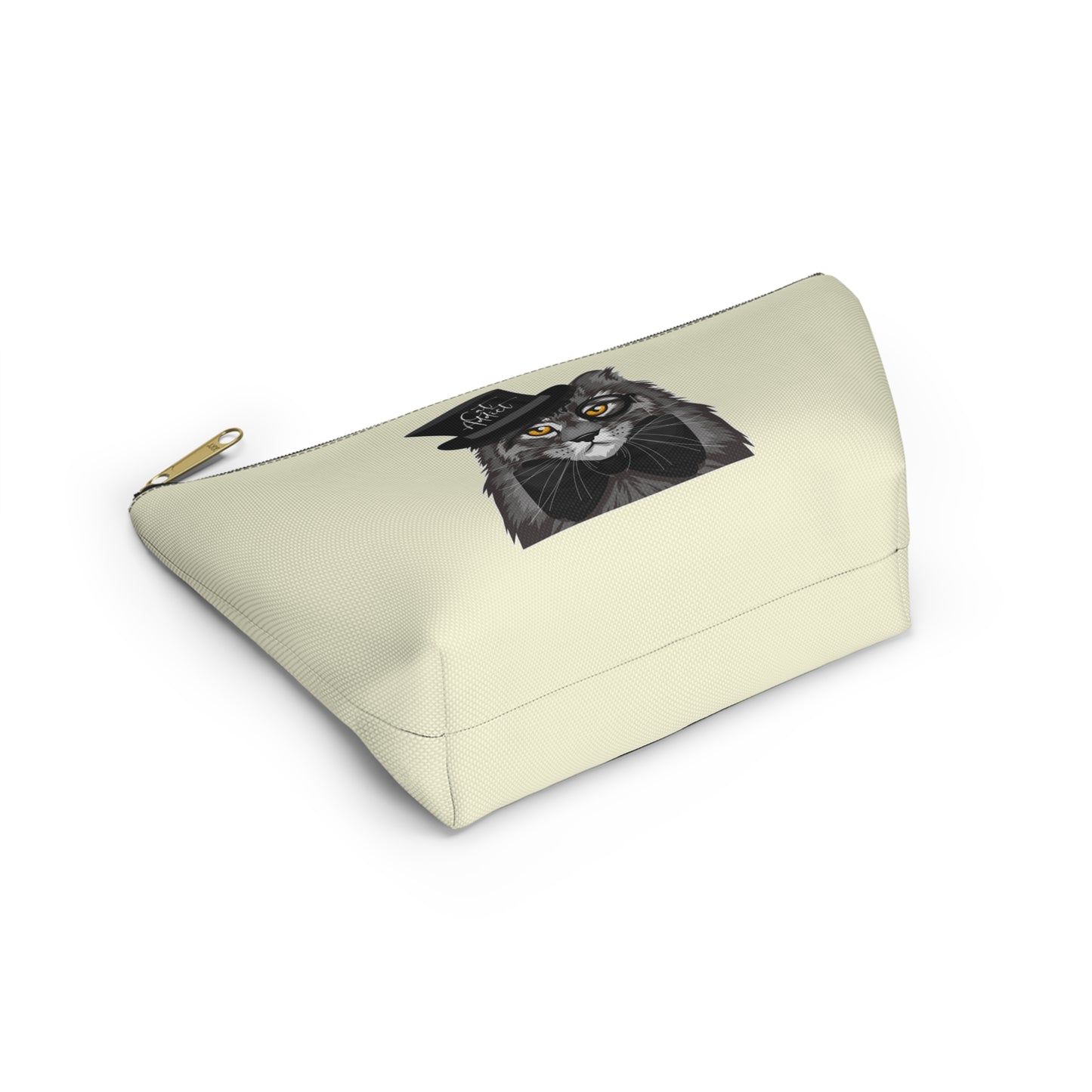 Cat Addict Accessory Bag (Cream)