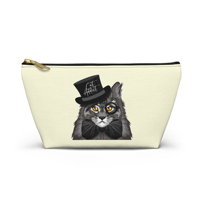 Cat Addict Accessory Bag (Cream)