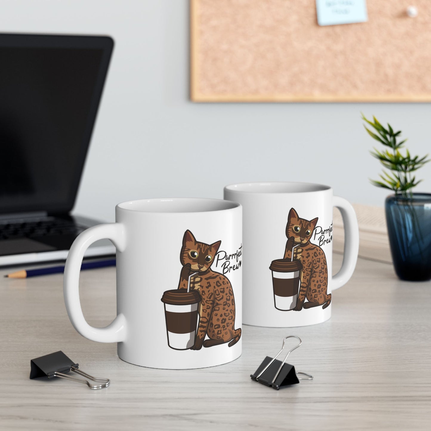 Purrfect Brew Mug (White)