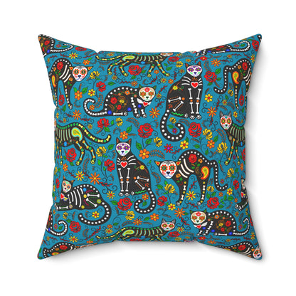 Dia de los Muertos Throw Pillow