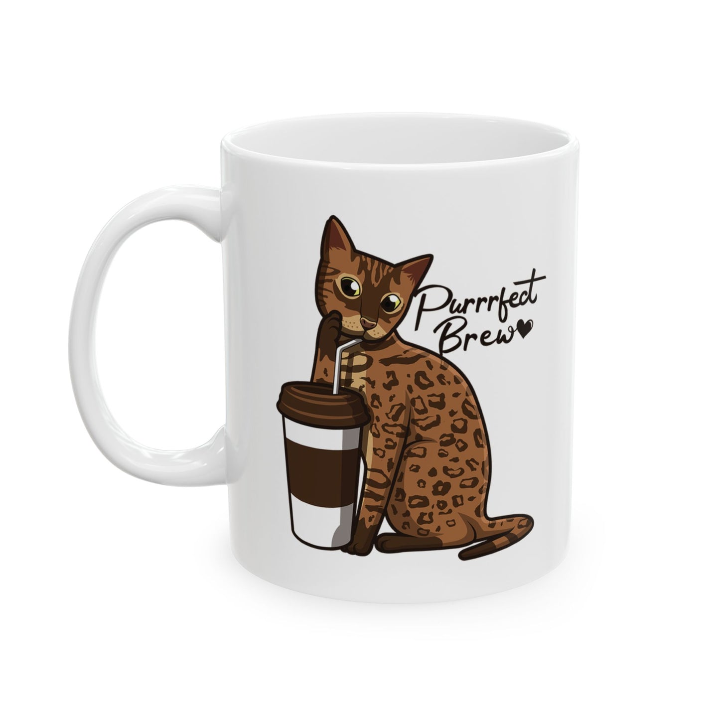 Purrfect Brew Mug (White)
