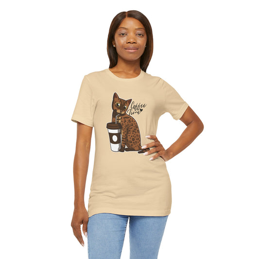 Drinking Cat T-shirt