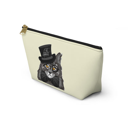 Cat Addict Accessory Bag (Cream)