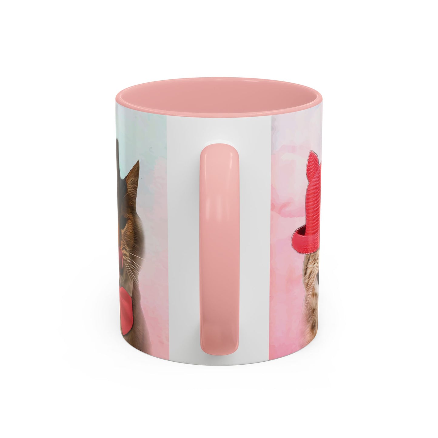 Cats In Hats Mug (Pink)