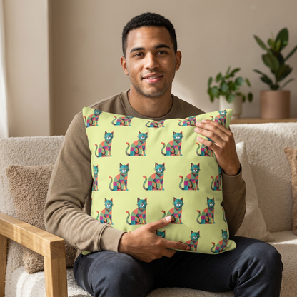 Tabby Throw Pillow