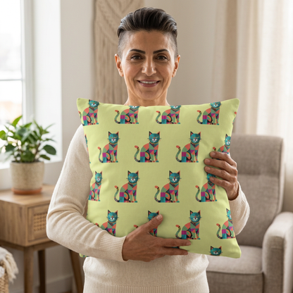 Tabby Throw Pillow