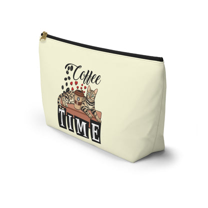 C☕ffee Beans & L❤️VE Hearts Accessory Bag