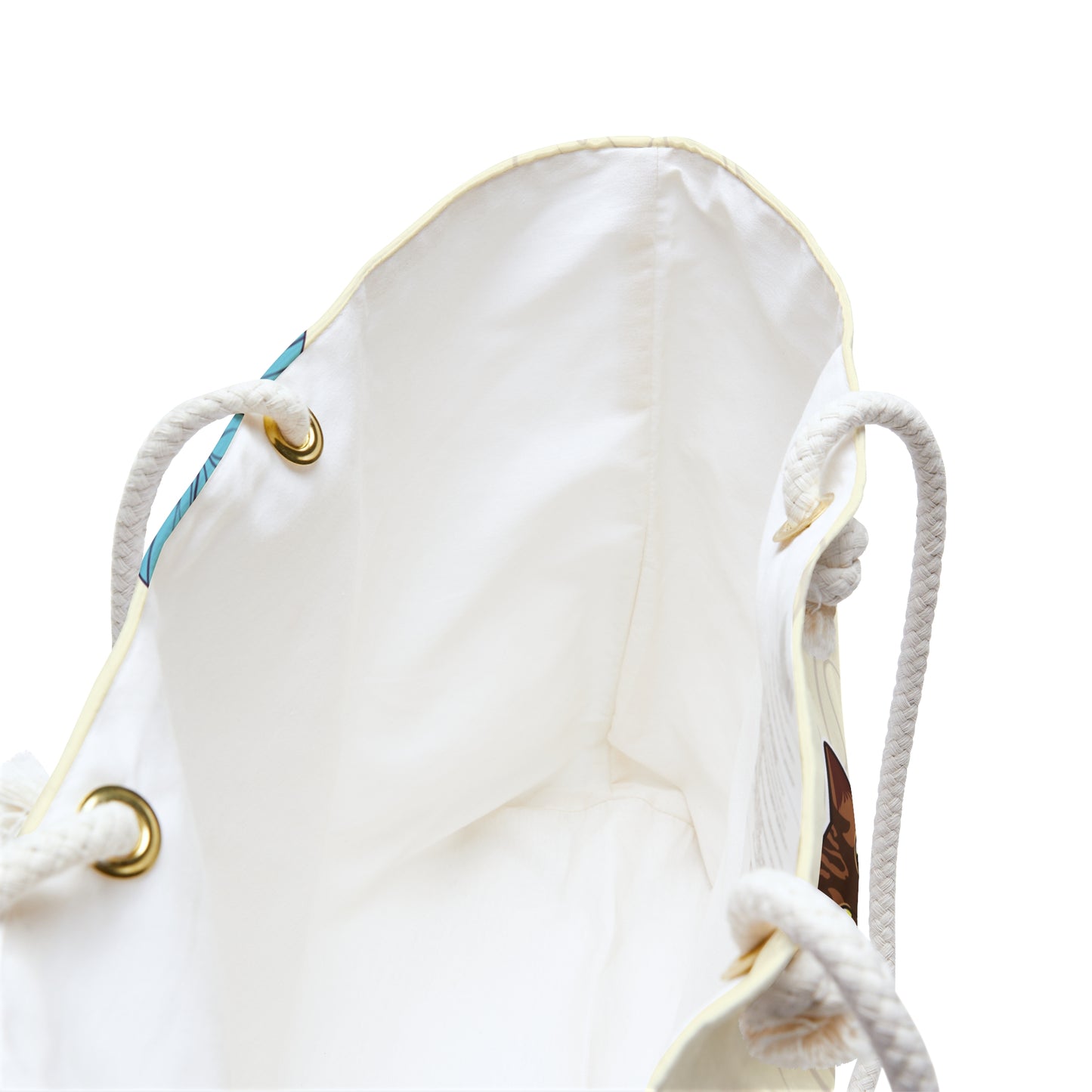 Drinking Cat Weekender Bag (Cream)