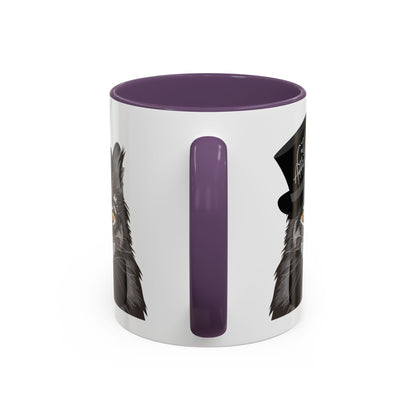 Cat Addict Accent Mug