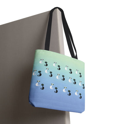 My Cat Was Sitting On Me Tote Bag
